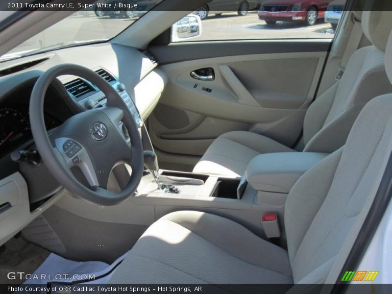  2011 Camry LE Bisque Interior