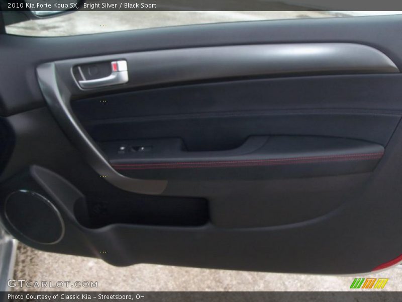 Door Panel of 2010 Forte Koup SX