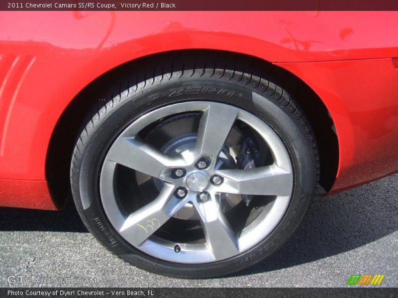Victory Red / Black 2011 Chevrolet Camaro SS/RS Coupe