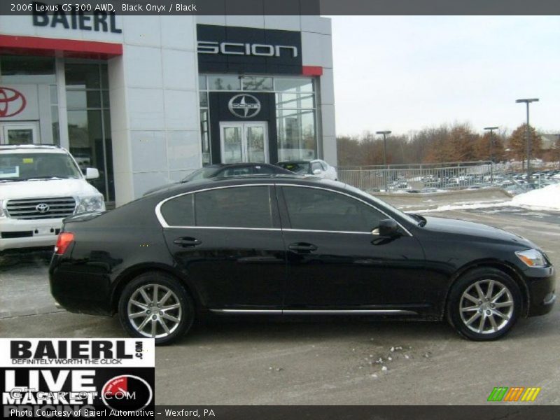 Black Onyx / Black 2006 Lexus GS 300 AWD