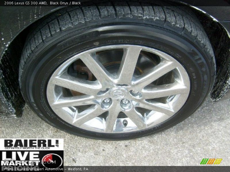 Black Onyx / Black 2006 Lexus GS 300 AWD