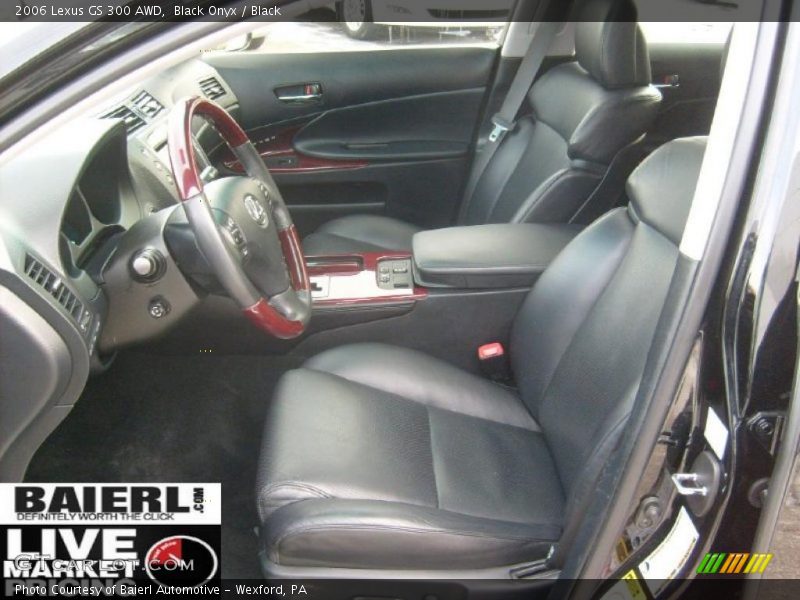 Black Onyx / Black 2006 Lexus GS 300 AWD