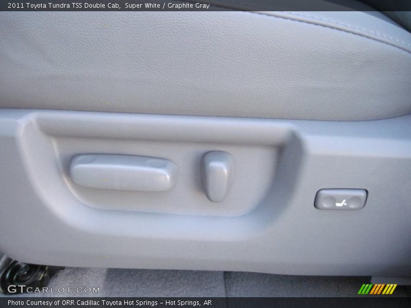 Super White / Graphite Gray 2011 Toyota Tundra TSS Double Cab