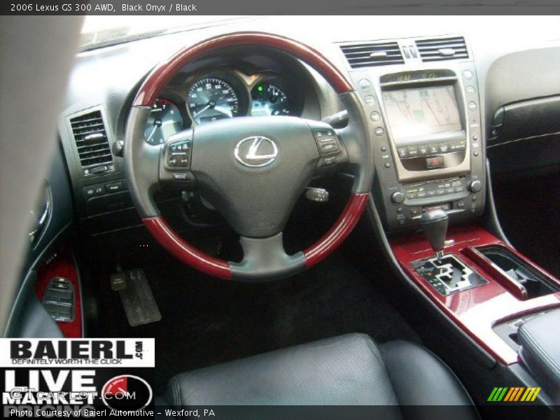 Black Onyx / Black 2006 Lexus GS 300 AWD