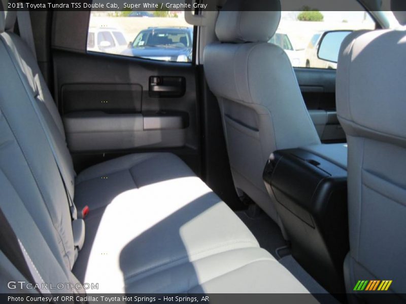 Super White / Graphite Gray 2011 Toyota Tundra TSS Double Cab