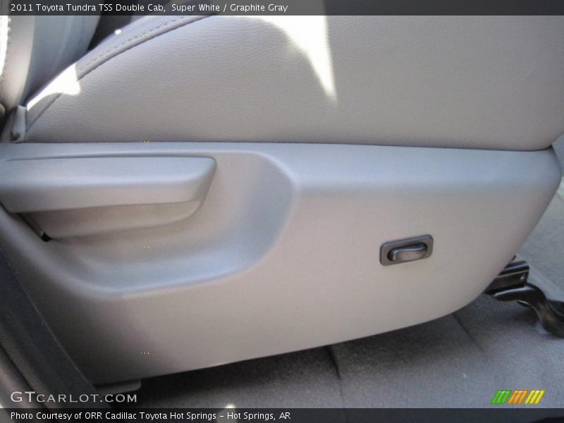 Super White / Graphite Gray 2011 Toyota Tundra TSS Double Cab