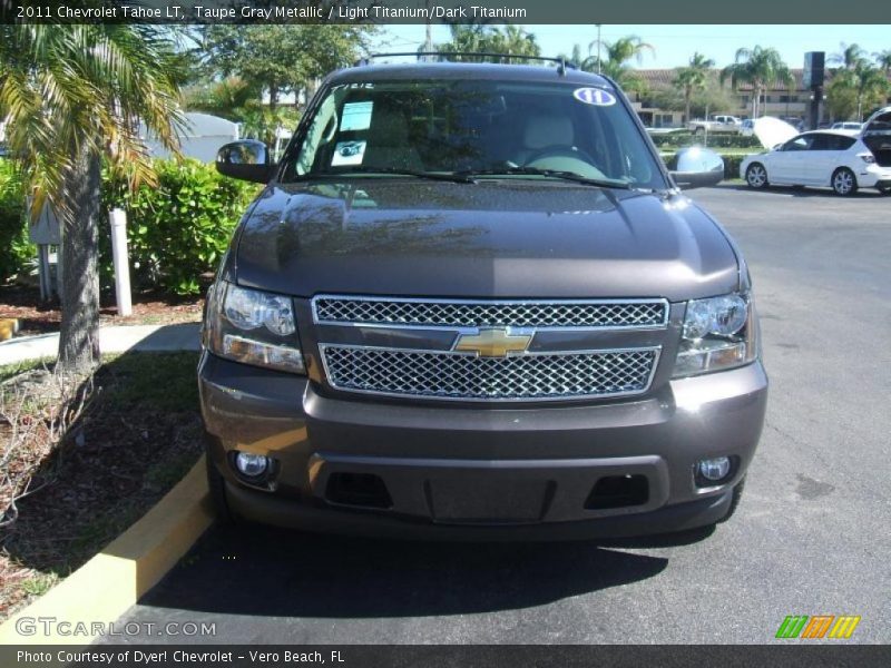 Taupe Gray Metallic / Light Titanium/Dark Titanium 2011 Chevrolet Tahoe LT