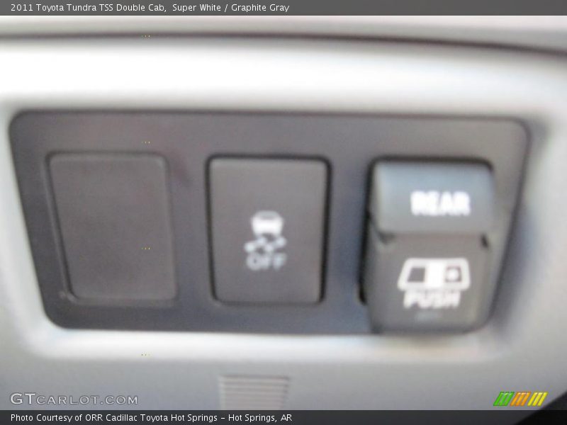 Super White / Graphite Gray 2011 Toyota Tundra TSS Double Cab