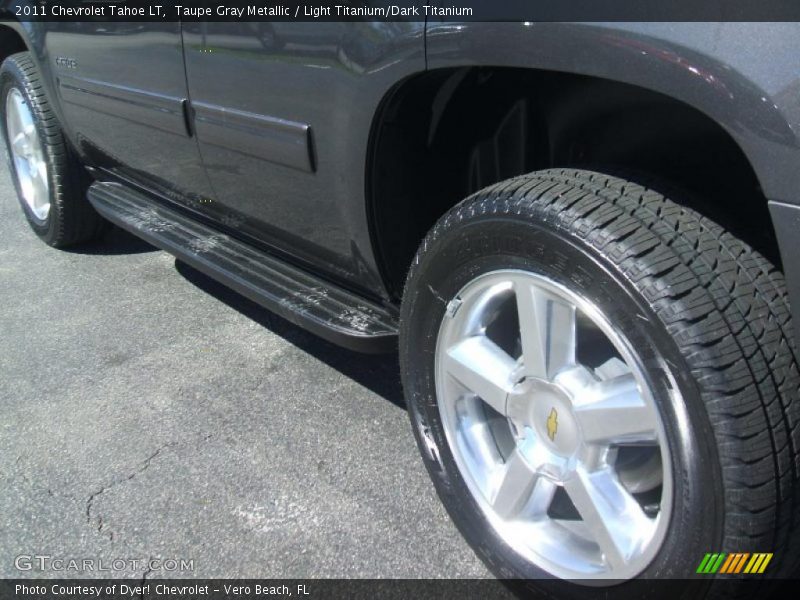 Taupe Gray Metallic / Light Titanium/Dark Titanium 2011 Chevrolet Tahoe LT