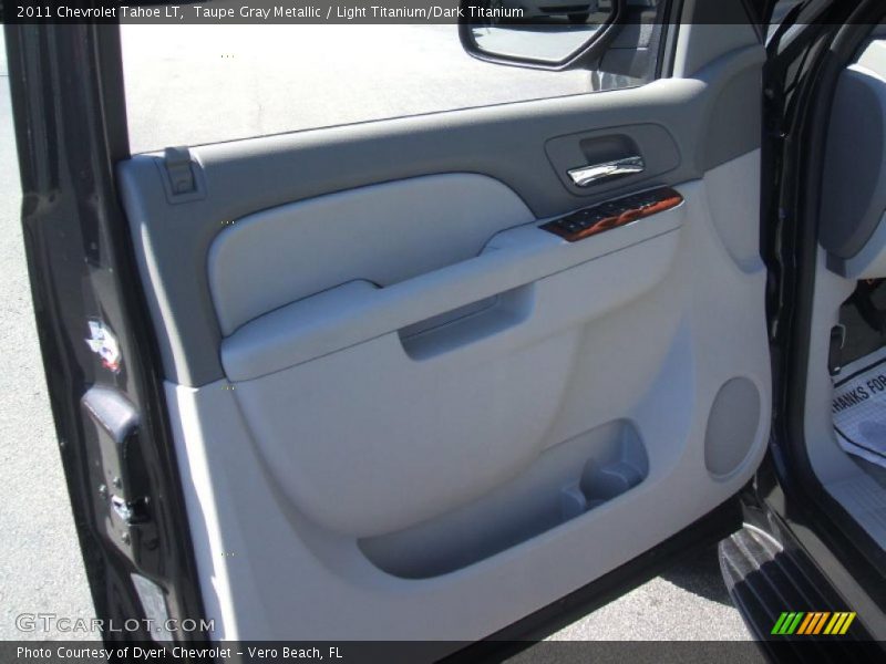Taupe Gray Metallic / Light Titanium/Dark Titanium 2011 Chevrolet Tahoe LT