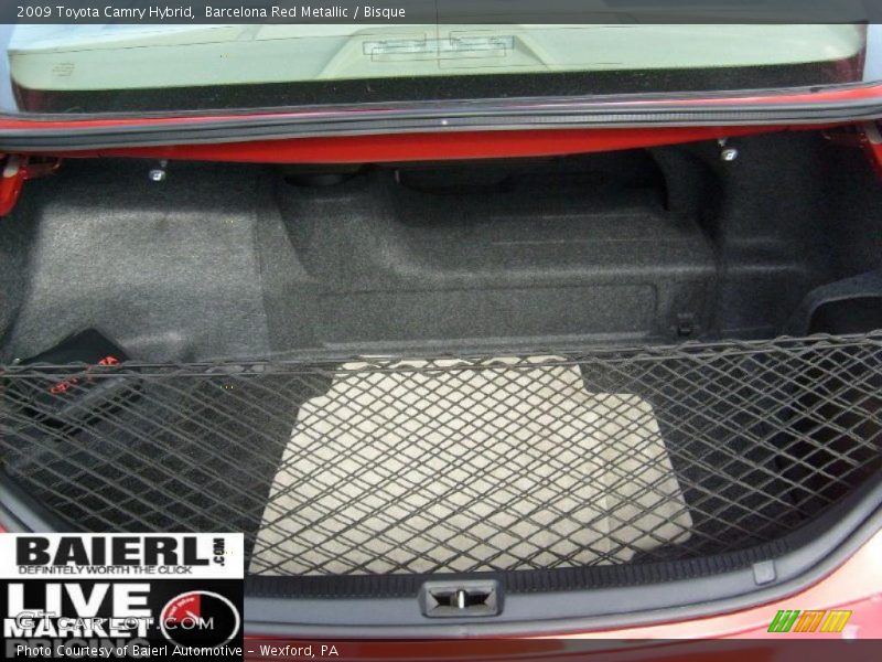 Barcelona Red Metallic / Bisque 2009 Toyota Camry Hybrid
