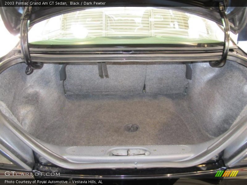 Black / Dark Pewter 2003 Pontiac Grand Am GT Sedan