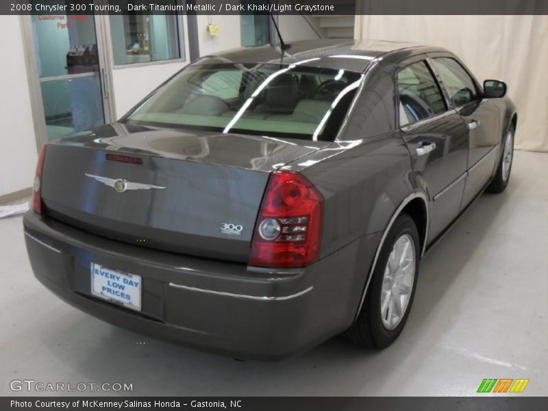 Dark Titanium Metallic / Dark Khaki/Light Graystone 2008 Chrysler 300 Touring