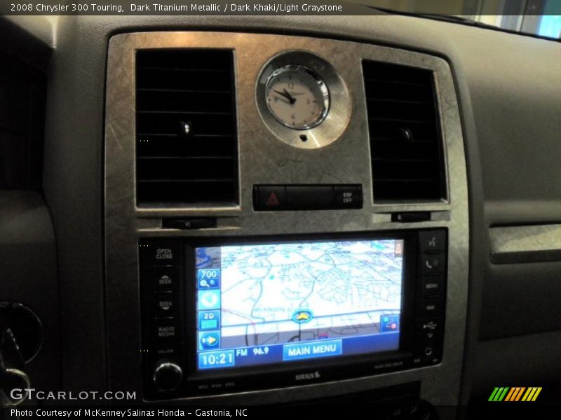 Dark Titanium Metallic / Dark Khaki/Light Graystone 2008 Chrysler 300 Touring