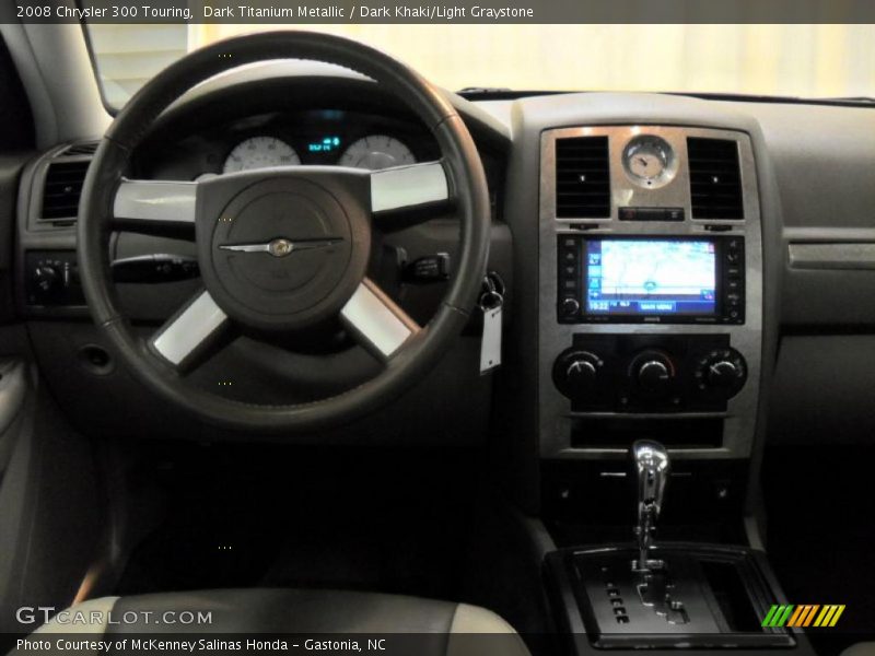 Dark Titanium Metallic / Dark Khaki/Light Graystone 2008 Chrysler 300 Touring