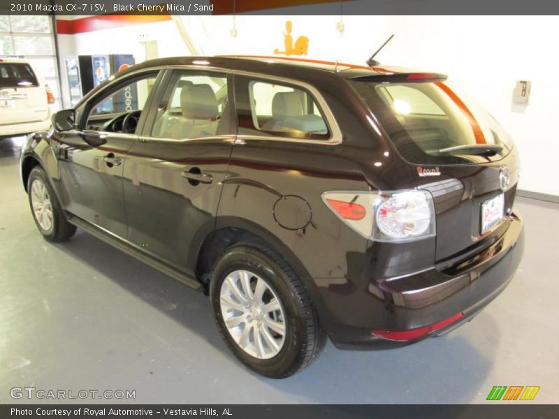 Black Cherry Mica / Sand 2010 Mazda CX-7 i SV