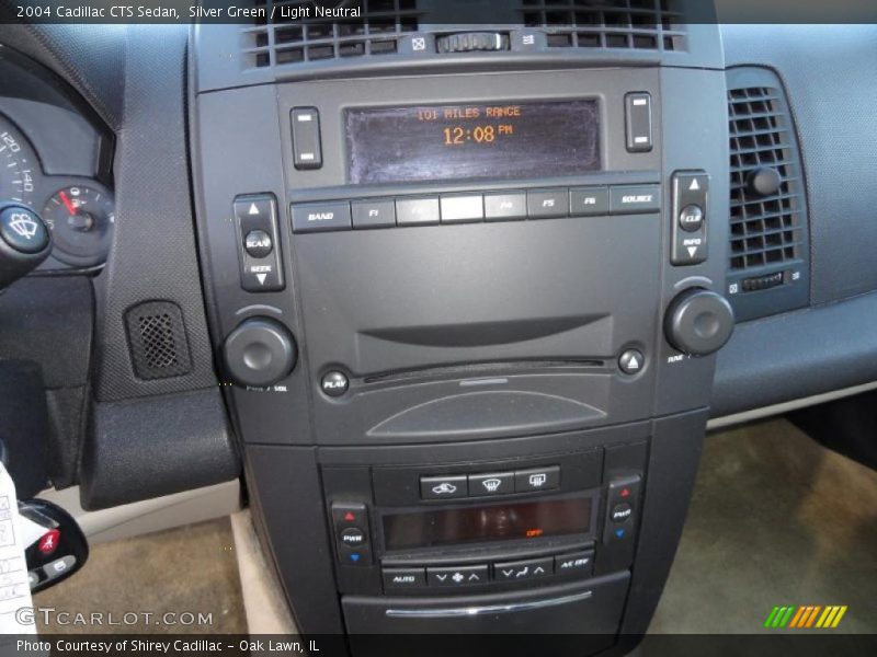 Silver Green / Light Neutral 2004 Cadillac CTS Sedan