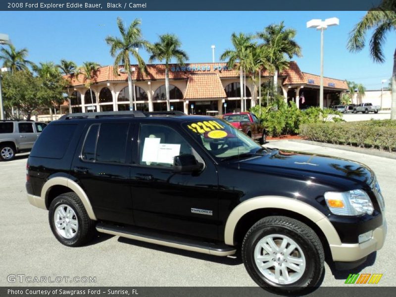 Black / Camel 2008 Ford Explorer Eddie Bauer