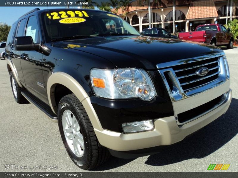 Black / Camel 2008 Ford Explorer Eddie Bauer