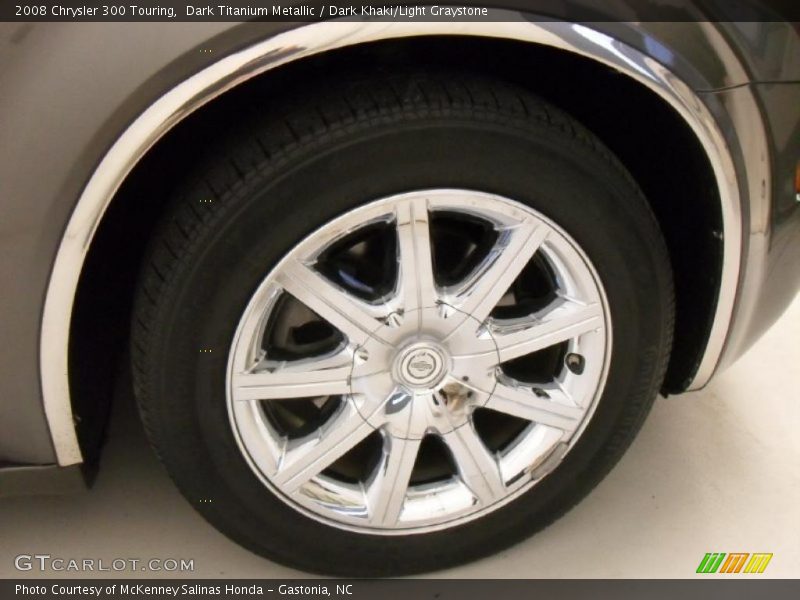 Dark Titanium Metallic / Dark Khaki/Light Graystone 2008 Chrysler 300 Touring