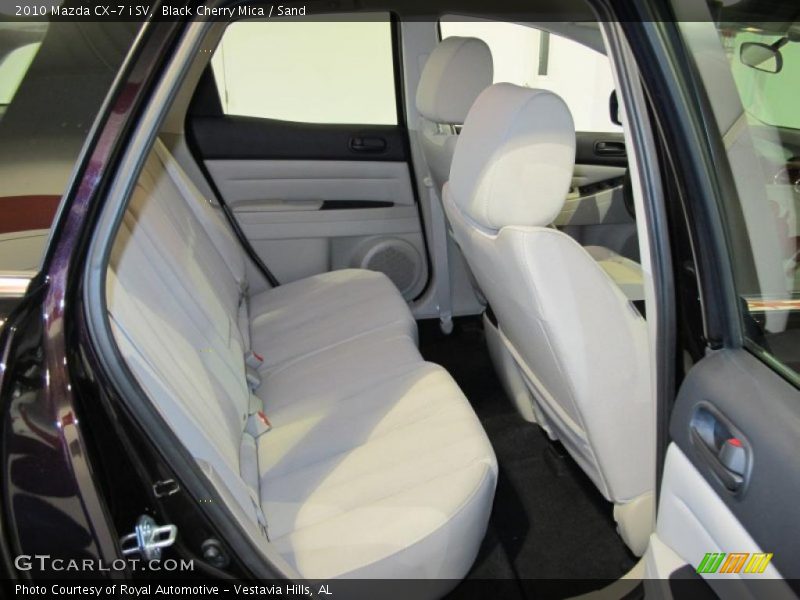 Black Cherry Mica / Sand 2010 Mazda CX-7 i SV