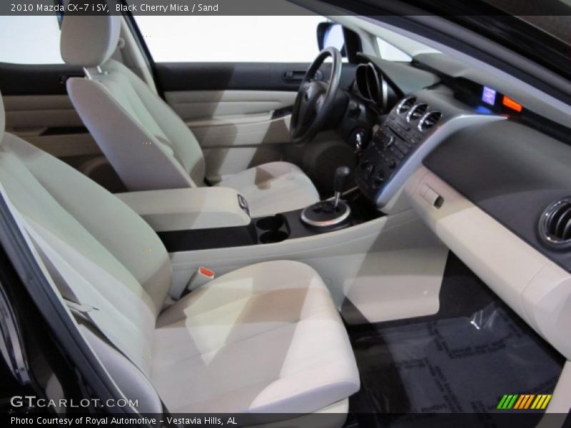 Black Cherry Mica / Sand 2010 Mazda CX-7 i SV