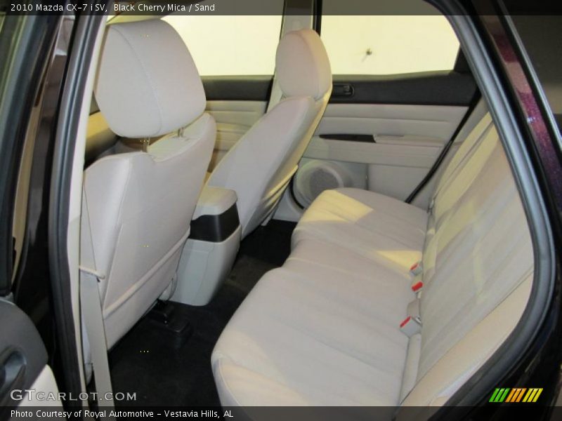 Black Cherry Mica / Sand 2010 Mazda CX-7 i SV
