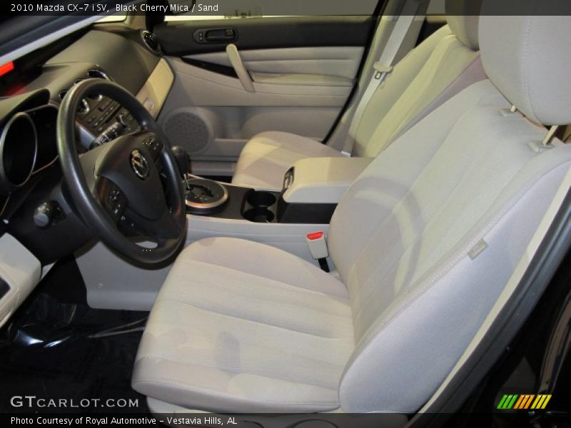 Black Cherry Mica / Sand 2010 Mazda CX-7 i SV
