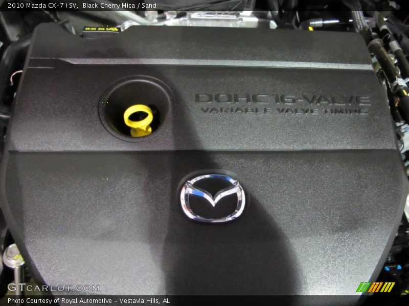 Black Cherry Mica / Sand 2010 Mazda CX-7 i SV