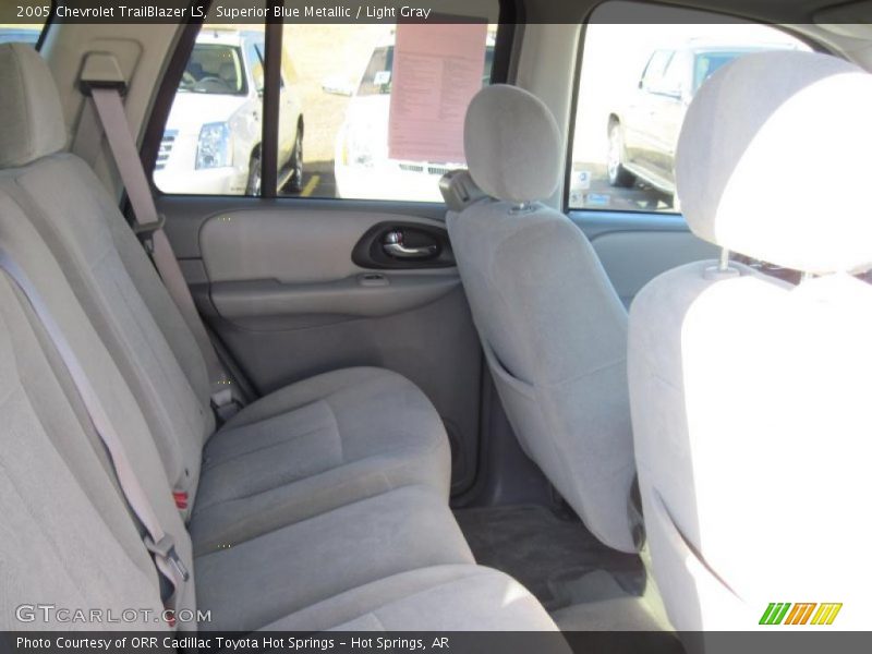 Superior Blue Metallic / Light Gray 2005 Chevrolet TrailBlazer LS