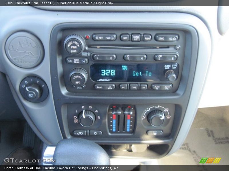 Superior Blue Metallic / Light Gray 2005 Chevrolet TrailBlazer LS