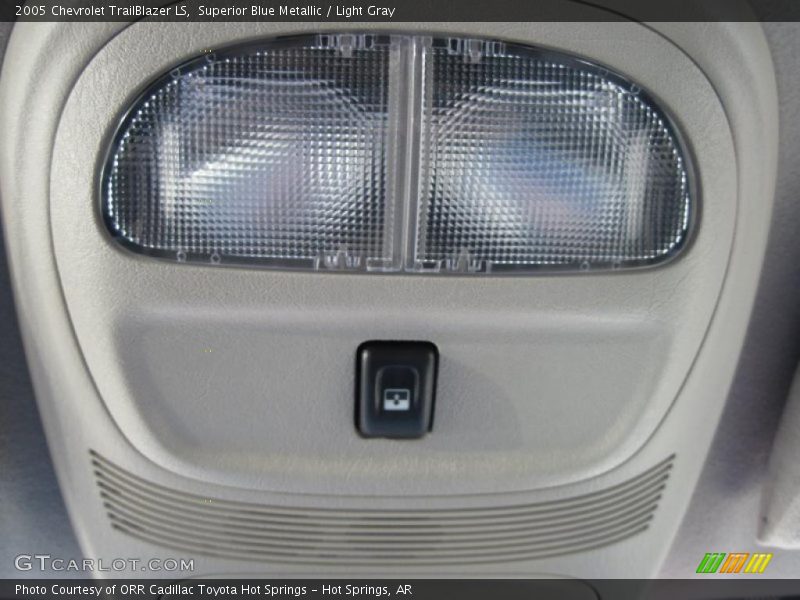 Superior Blue Metallic / Light Gray 2005 Chevrolet TrailBlazer LS