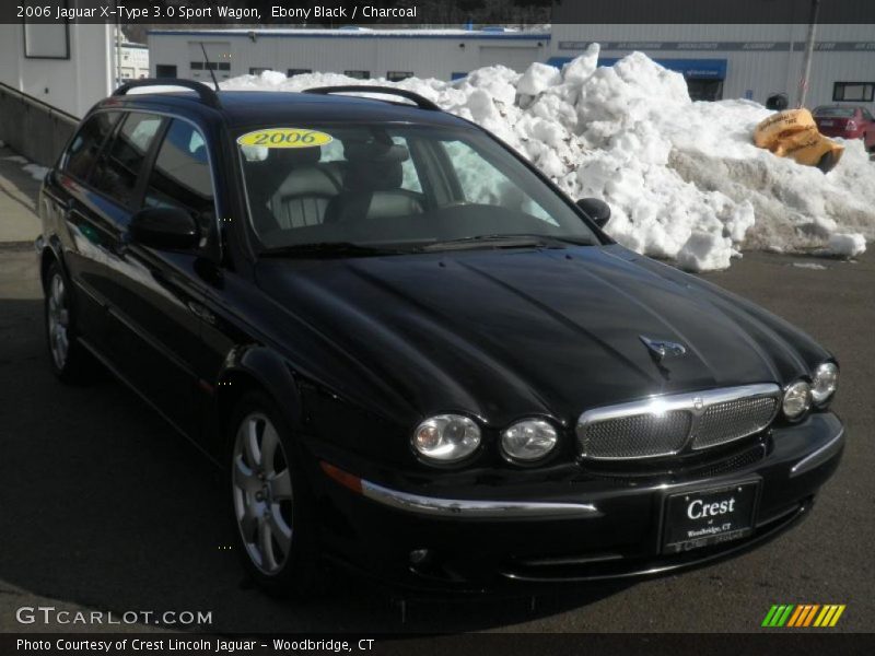 Ebony Black / Charcoal 2006 Jaguar X-Type 3.0 Sport Wagon