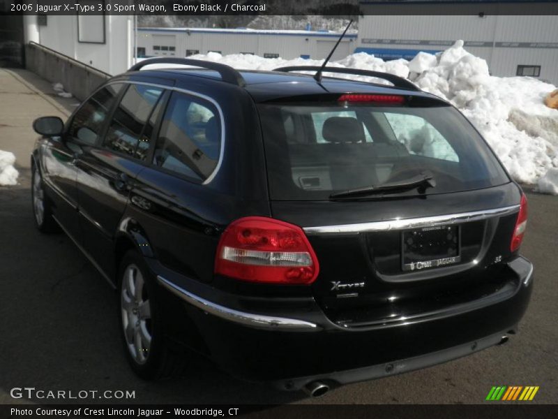 Ebony Black / Charcoal 2006 Jaguar X-Type 3.0 Sport Wagon