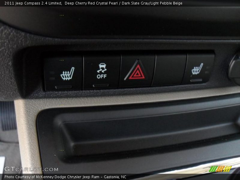 Controls of 2011 Compass 2.4 Limited