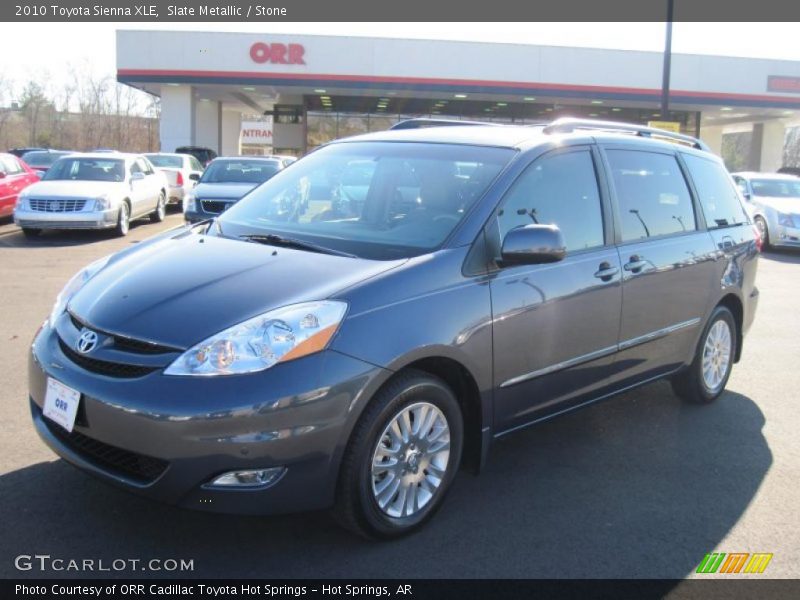 Slate Metallic / Stone 2010 Toyota Sienna XLE