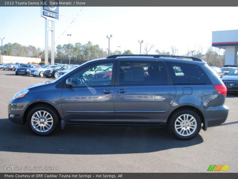 Slate Metallic / Stone 2010 Toyota Sienna XLE