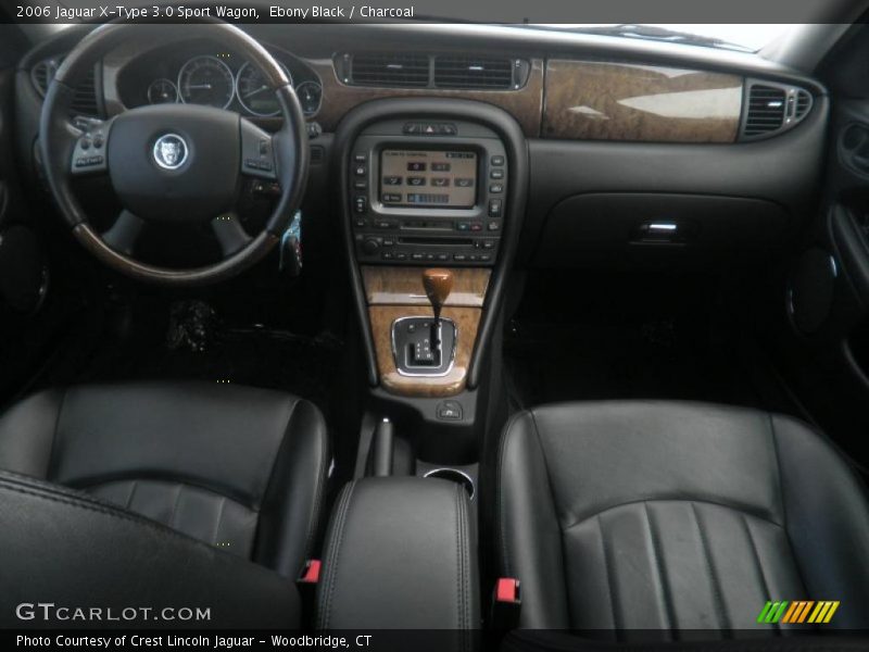 Dashboard of 2006 X-Type 3.0 Sport Wagon