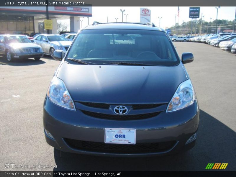 Slate Metallic / Stone 2010 Toyota Sienna XLE