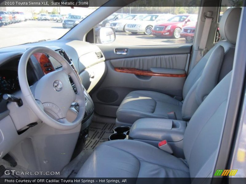  2010 Sienna XLE Stone Interior