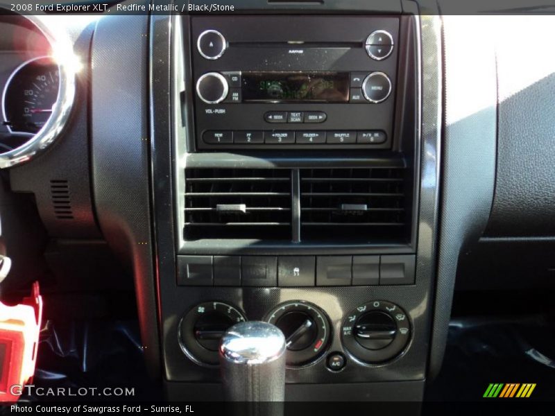 Redfire Metallic / Black/Stone 2008 Ford Explorer XLT
