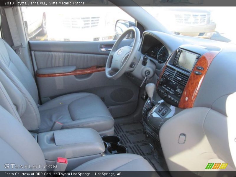 Dashboard of 2010 Sienna XLE