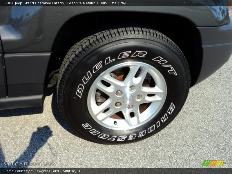 Graphite Metallic / Dark Slate Gray 2004 Jeep Grand Cherokee Laredo
