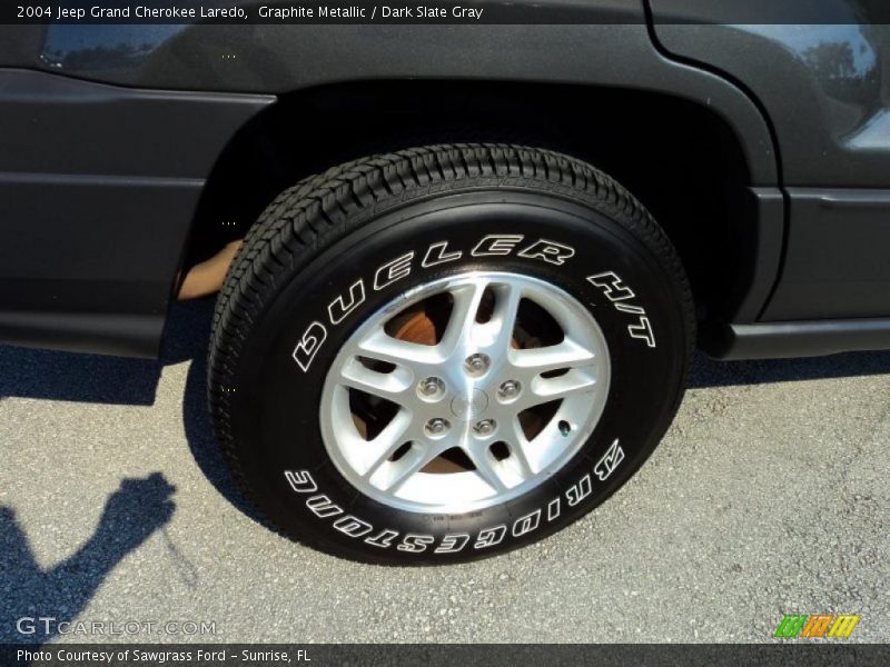 Graphite Metallic / Dark Slate Gray 2004 Jeep Grand Cherokee Laredo