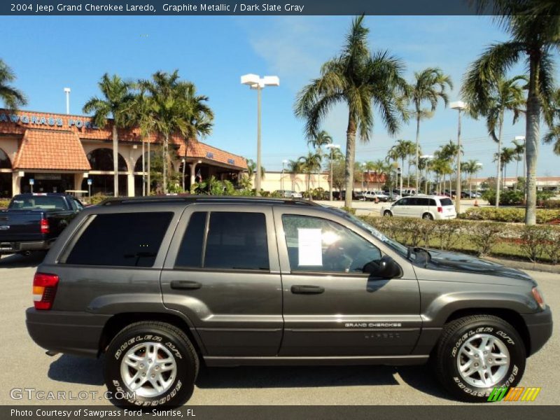 Graphite Metallic / Dark Slate Gray 2004 Jeep Grand Cherokee Laredo