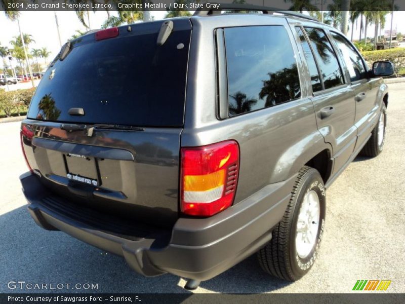 Graphite Metallic / Dark Slate Gray 2004 Jeep Grand Cherokee Laredo