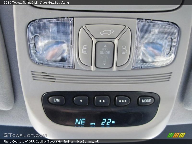 Slate Metallic / Stone 2010 Toyota Sienna XLE