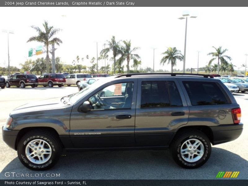 Graphite Metallic / Dark Slate Gray 2004 Jeep Grand Cherokee Laredo