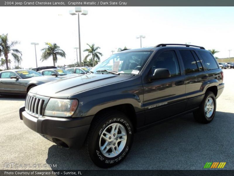 Graphite Metallic / Dark Slate Gray 2004 Jeep Grand Cherokee Laredo