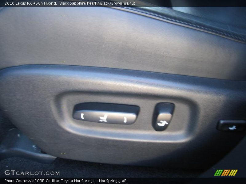 Black Sapphire Pearl / Black/Brown Walnut 2010 Lexus RX 450h Hybrid